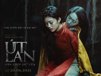 Chị em Mai Mỹ Ngân - Mai Cát Vi trầy trật hóa ma nữ hai đầu trong 'Út Lan: Oán linh giữ của'