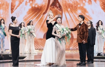 Người đẹp Hải Dương - Trâm Anh đăng quang 'Hoa hậu trái đất Việt Nam 2025'