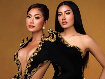 'Miss Cosmo 2024' Ketut Permata Juliastrid đồng hành cùng 'Miss Cosmo Myanmar 2025' trong bộ ảnh biểu tượng cho kỷ nguyên nhan sắc mới