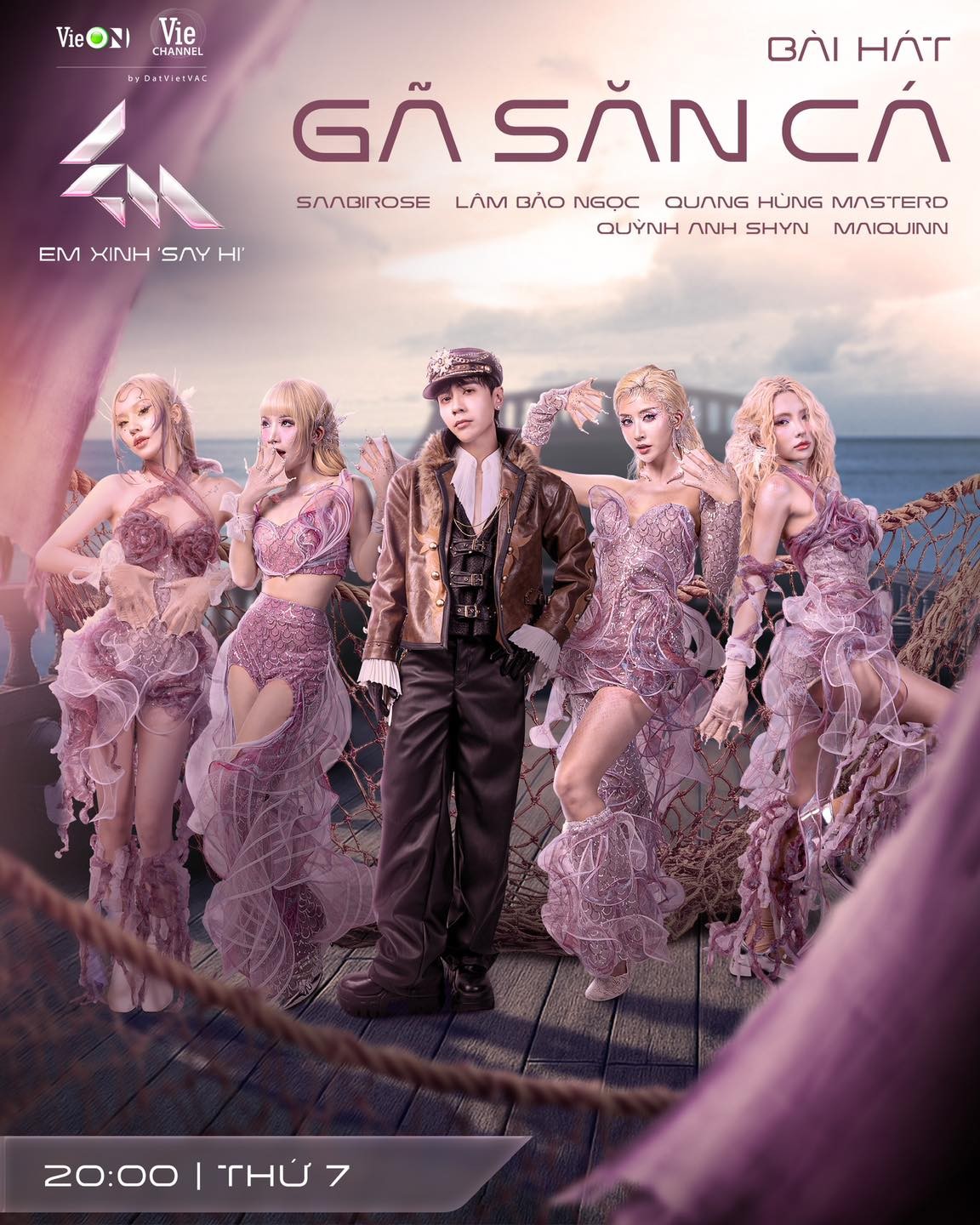 Quang Hùng MasterD, Quỳnh Anh Shyn cùng ekip 'chơi lớn' đầu tư cho 'Gã Săn Cá'