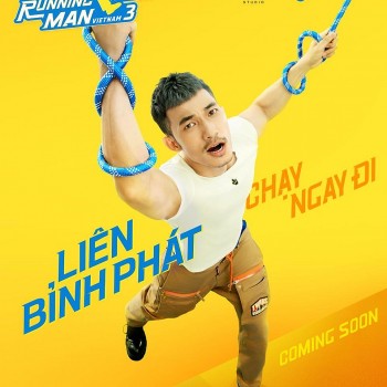 Liên Bỉnh Phát từ 'nhạt' đến 'màu sắc riêng' trong 'Running man Vietnam'