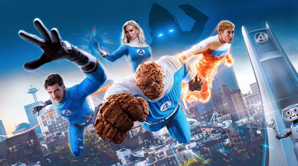 'Fantastic Four: First Steps' vượt 'Superman' của James Gunn