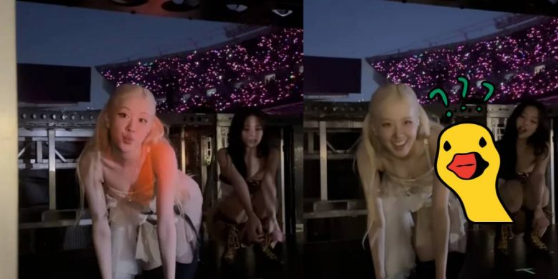 Jennie tương tác dễ thương cùng Rosé, đập tan tin đồn BlackPink bất hòa