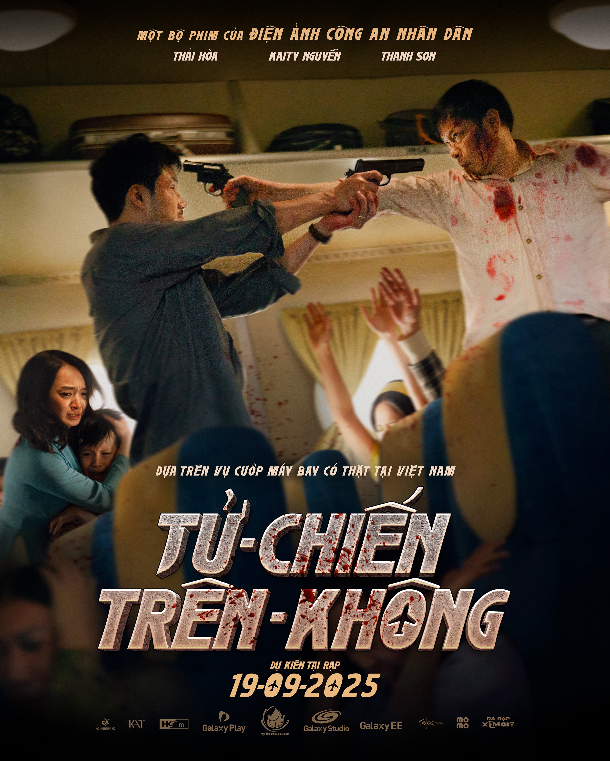'Tử chiến trên không': Phim Việt đầu tiên lấy đề tài không tặc tung teaser chính thức đầy căng thẳng giữa cái thiện và cái ác