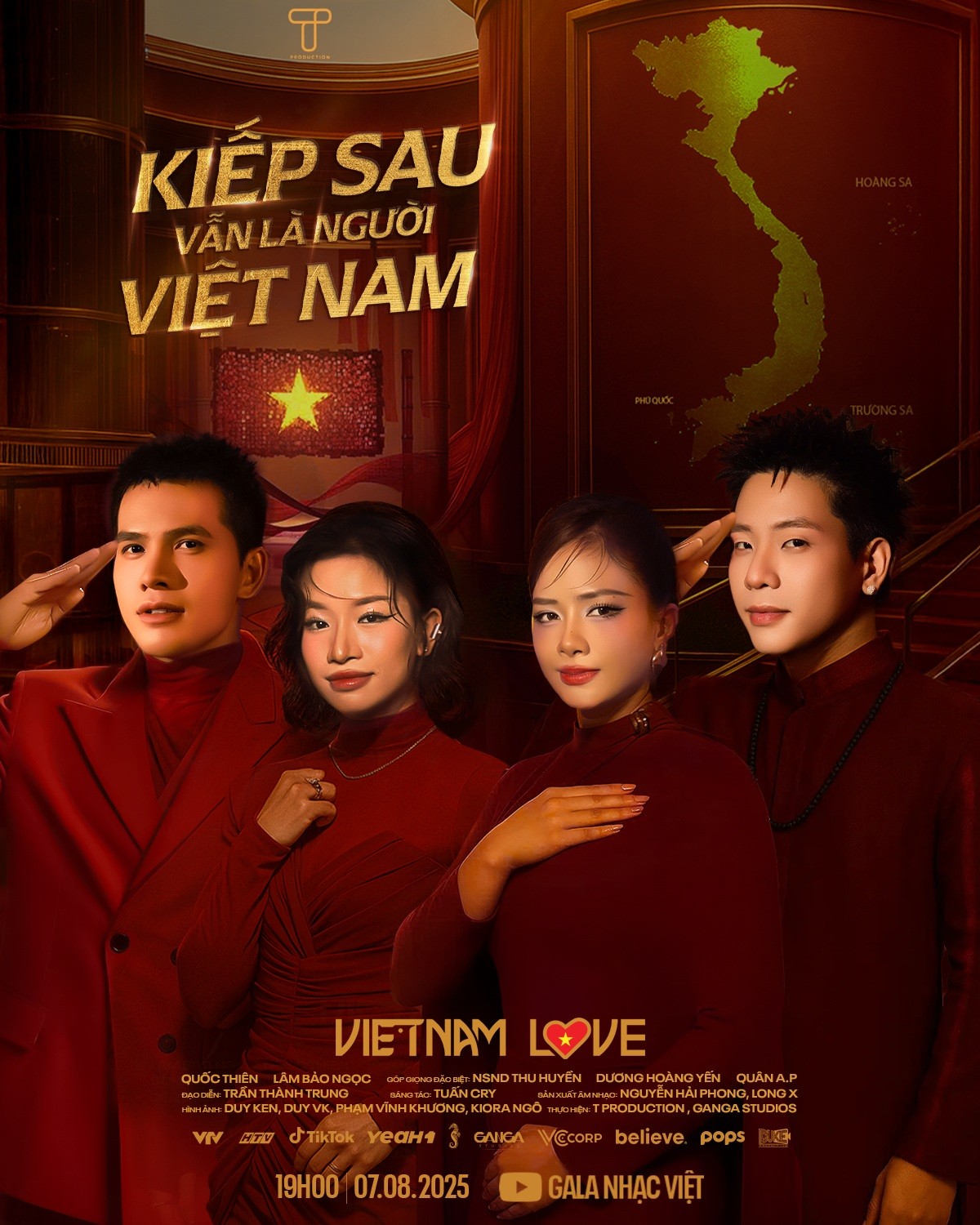 Hơn cả sự tự hào, 4 giọng ca từ 4 show truyền hình hội tụ trong MV về tinh thần yêu Việt Nam