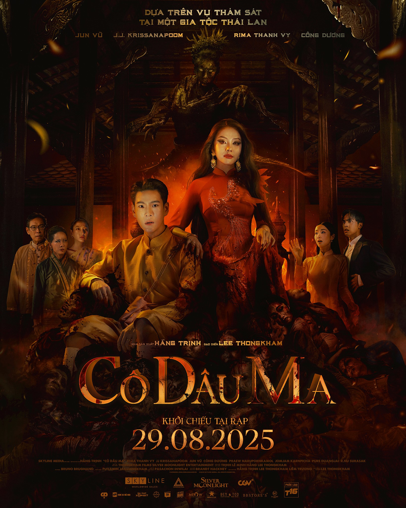 'Cô dâu ma' tung poster thảm sát lạnh gáy, hé lộ kế hoạch công chiếu quốc tế