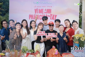 Khai máy phim ngôn tình 'Vì mẹ anh phán chia tay' quy tụ dàn sao khủng