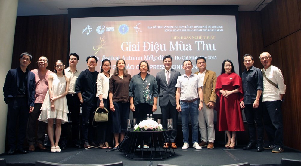 Hơn 200 nghệ sĩ tên tuổi Việt Nam và quốc tế sẽ tham gia Liên hoan nghệ thuật 'Giai điệu mùa thu' lần thứ 14-2025 tại TP. HCM