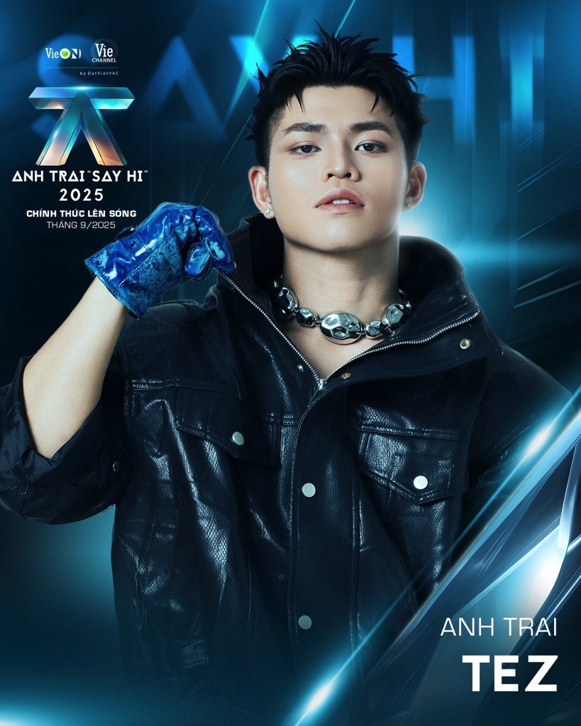 5 'Anh trai 'Say Hi' 2025' cuối cùng lộ diện: Vũ Cát Tường, BigDaddy, Tez, Jey B, Nhâm Phương Nam
