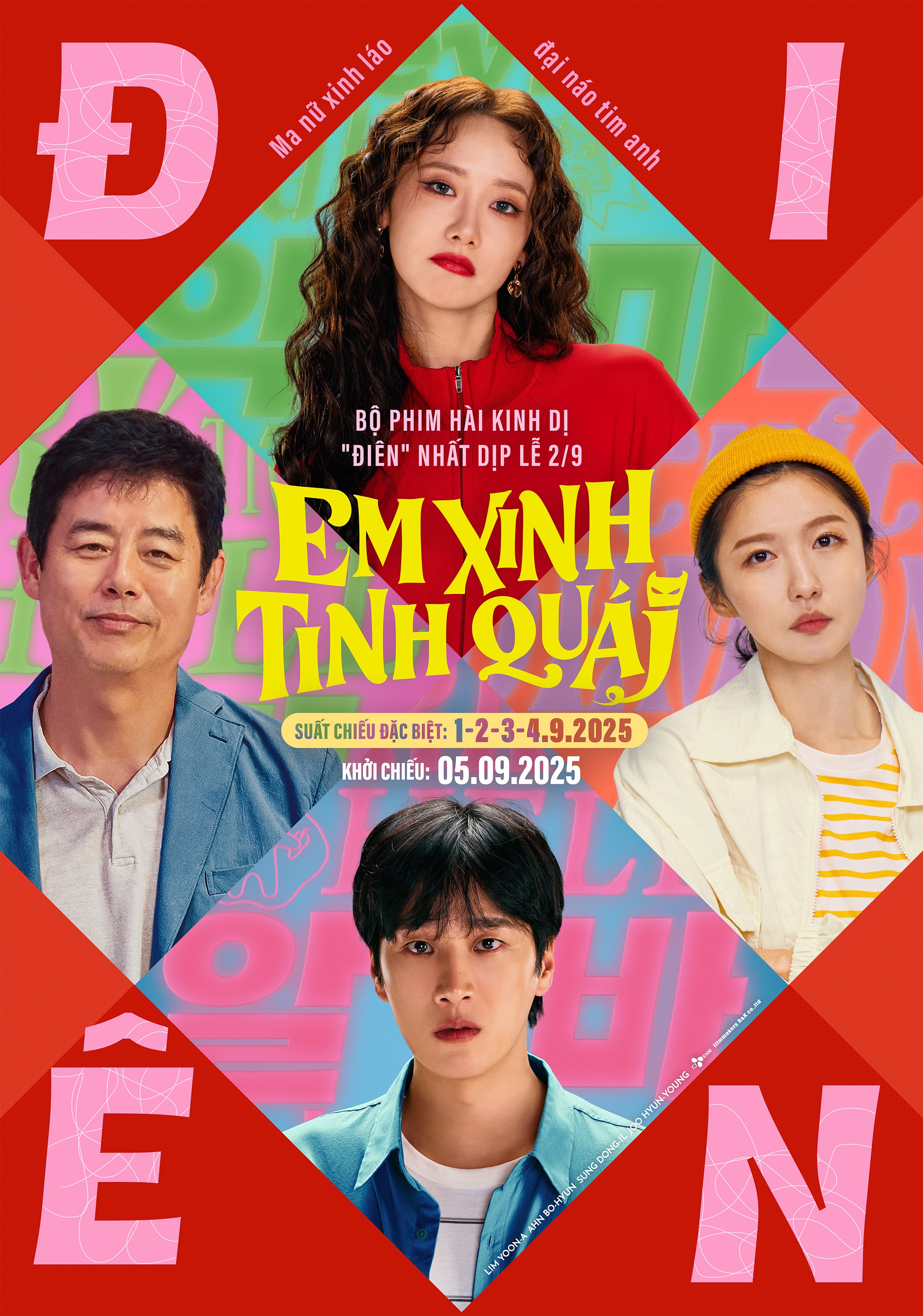 Bom tấn hài - kinh dị 'Em xinh tinh quái' quy tụ dàn sao đình đám Hàn Quốc, chuẩn bị đổ bộ rạp Việt tháng 9