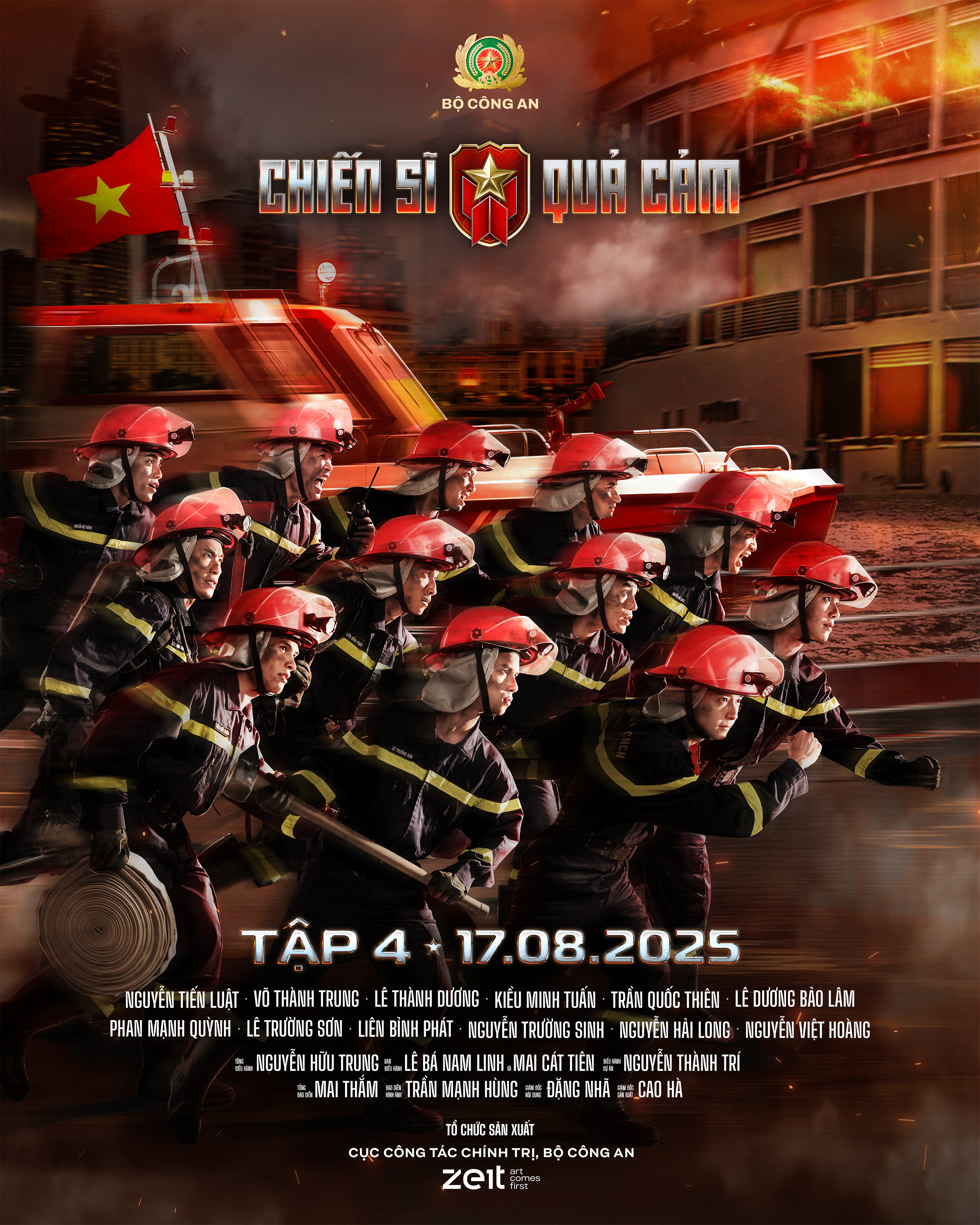 Neko Lê chiến thắng 'Cuộc chiến Cento', nổi bần bật trong poster của tập 4 'Chiến sĩ quả cảm'