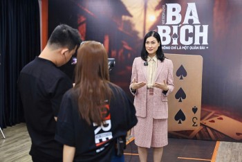 Kathy Uyên lần đầu ngồi 'ghế nóng' casting phim về nữ quyền