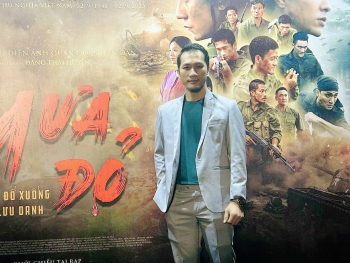 Lê Mạnh Phương - Người con Quảng Trị tự hào khi vào vai chính ủy Tân trong phim 'Mưa đỏ'