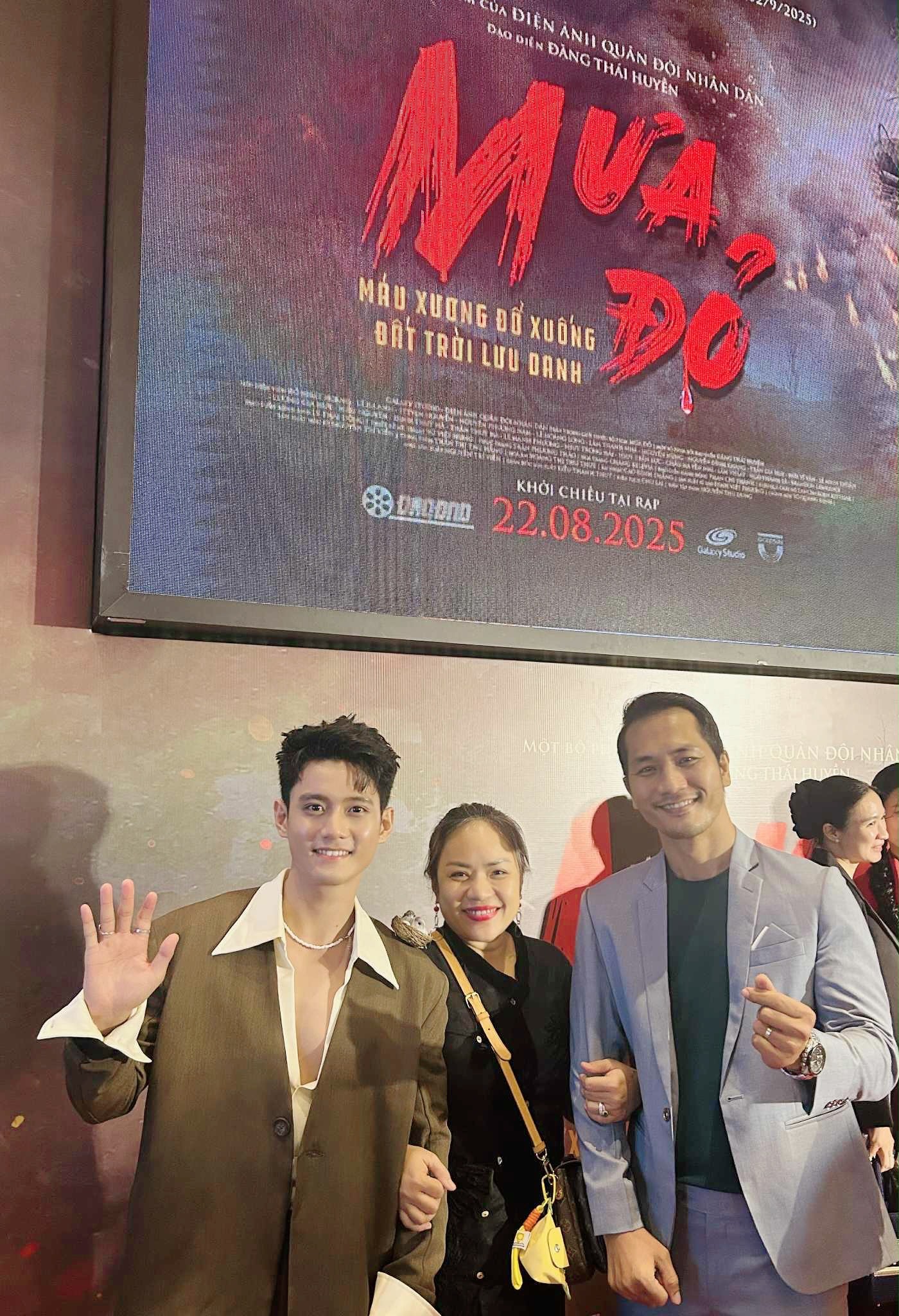 Lê Mạnh Phương - Người con Quảng Trị tự hào khi vào vai chính ủy Tân trong phim 'Mưa đỏ'