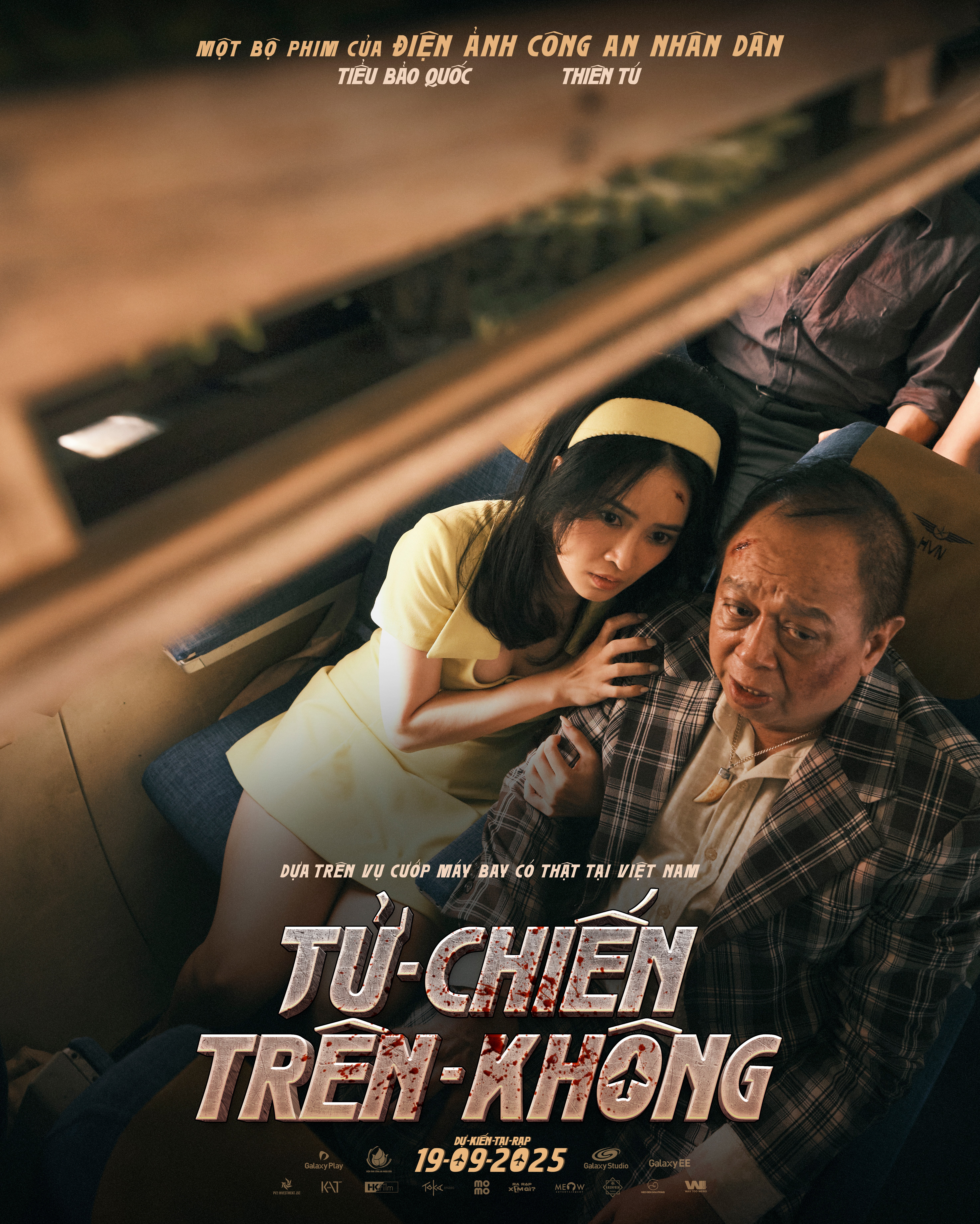 Ngột ngạt, căng thẳng như chỉ mành treo chuông: 'Tử chiến trên không' tung loạt poster nhân vật khiến người xem nghẹt thở