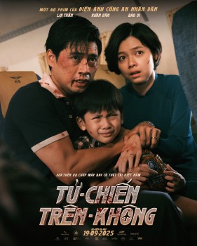 Ngột ngạt, căng thẳng như chỉ mành treo chuông: 'Tử chiến trên không' tung loạt poster nhân vật khiến người xem nghẹt thở