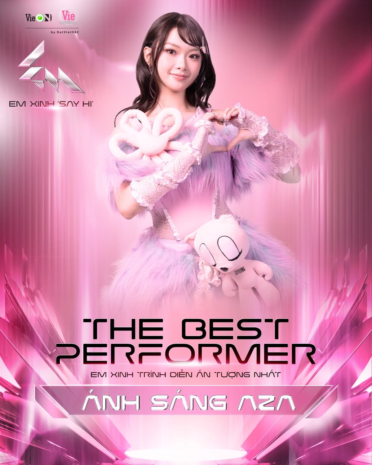 Em xinh Phương Mỹ Chi đoạt giải Quán quân 'Em xinh 'Say Hi'