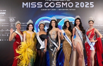 Thế vận hội sắc đẹp quốc tế 'Miss Cosmo 2025' chính thức khởi động với hơn 80 quốc gia tham dự