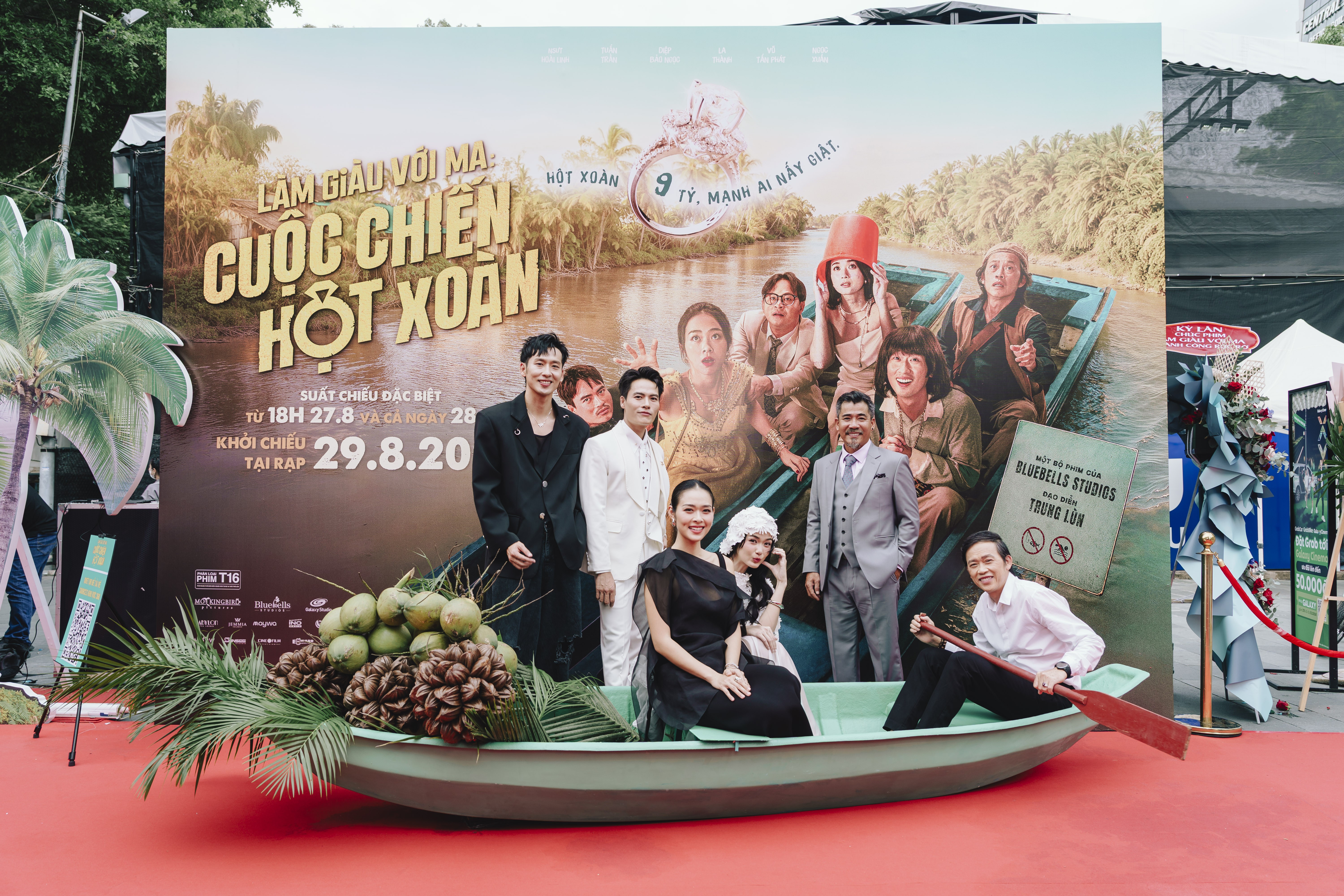 'Làm giàu với ma 2': Phim về cuộc tranh đoạt nhẫn 9 tỷ chính thức ra mắt