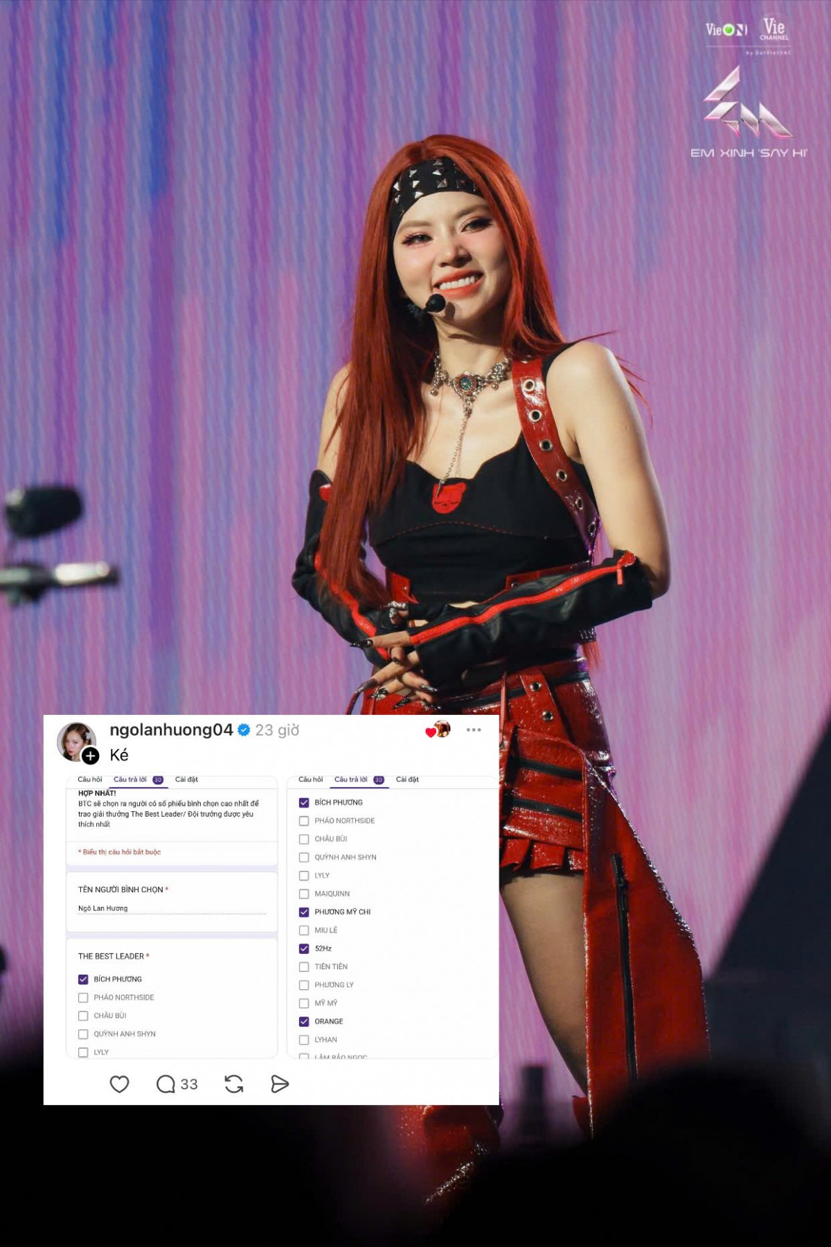 2 Em Xinh lên tiếng việc không bình chọn cho ‘chị cả’ Bích Phương