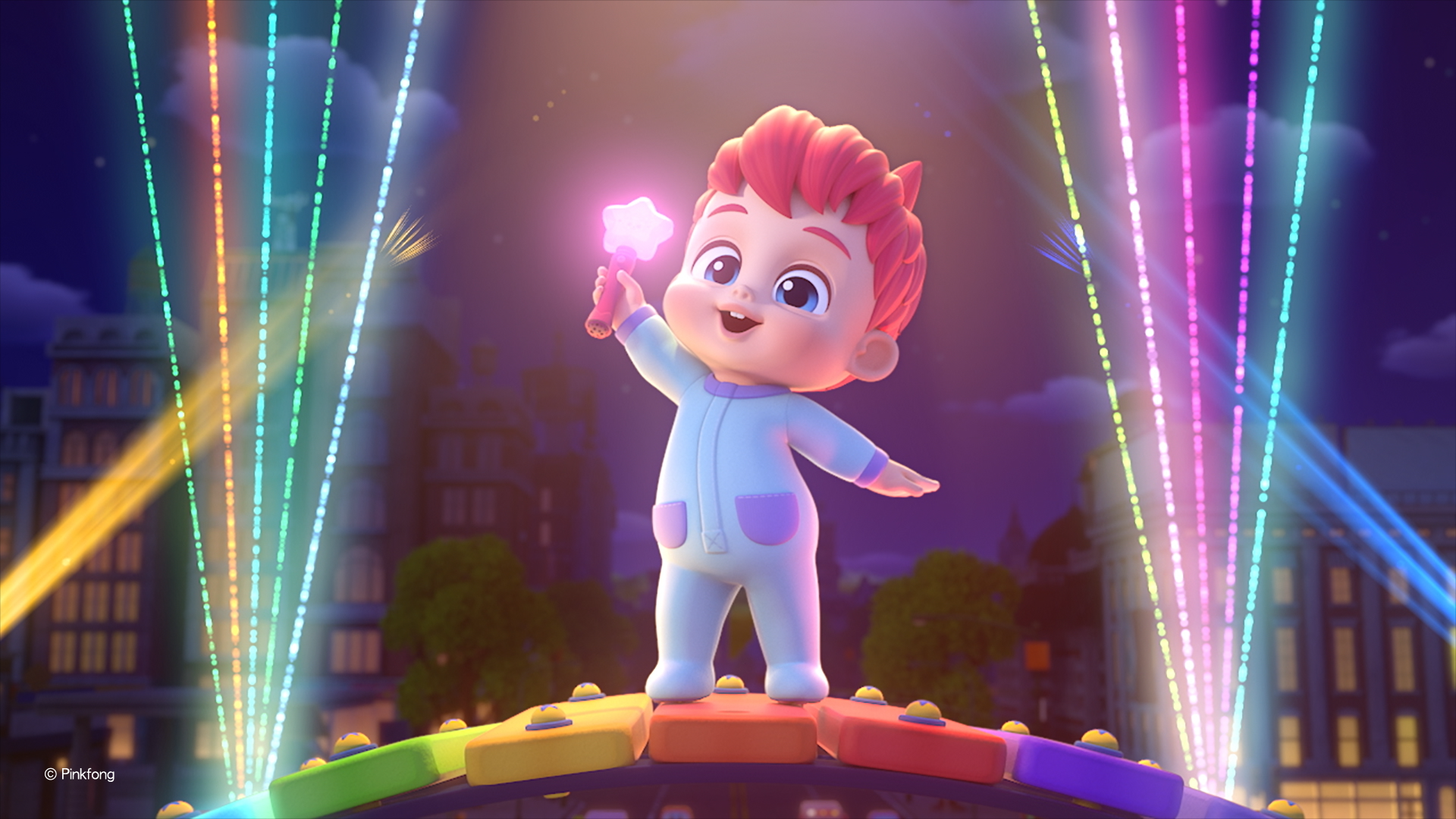 Lần đầu tiên Bebefinn và Baby Shark khuấy đảo màn ảnh rộng với 'Bebefinn phim điện ảnh: Lạc vào xứ sở Pinkfong diệu kỳ'