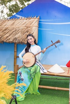 'Hoa hậu Phương Linh đảm nhận 2 danh hiệu Đại sứ tại triển lãm thành tựu '80 năm hành trình Độc lập - Tự do - Hạnh phúc'