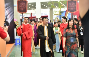 Phim điện ảnh 'Hộ linh tráng sĩ' mang khí phách Việt ngàn năm đến triển lãm Quốc gia với màn diễu hành cổ phục và gian hàng trải nghiệm đặc biệt