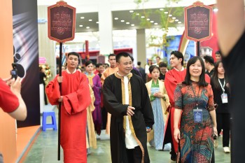 Phim điện ảnh 'Hộ linh tráng sĩ' mang khí phách Việt ngàn năm đến triển lãm Quốc gia với màn diễu hành cổ phục và gian hàng trải nghiệm đặc biệt