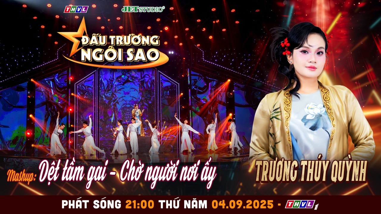 'Đấu trường ngôi sao': Nguyễn Kim Thạch 'lột xác' khi tái hiện ca khúc 'Con cò', Trương Thúy Quỳnh khoe giọng với 'Dệt tầm gai - Chờ người nơi ấy'
