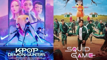 'K-Pop Demon Hunters' chiếm ngôi vương Netflix của 'Squid Game'