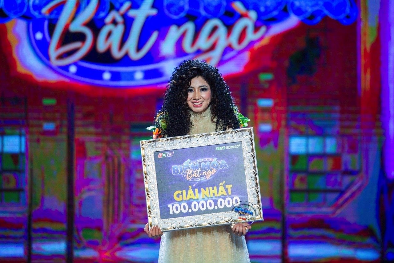 Ca sĩ Mỹ Oanh trở thành Quán quân 'Biến hóa bất ngờ 2025'