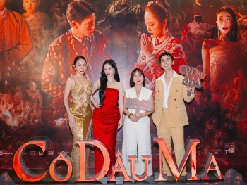 Bùng nổ visual trên thảm đỏ 'Cô dâu ma': Rima Thanh Vy khoe giao diện chuẩn dâu Thái, Jun Vũ, Công Dương tỏa sáng không góc chết