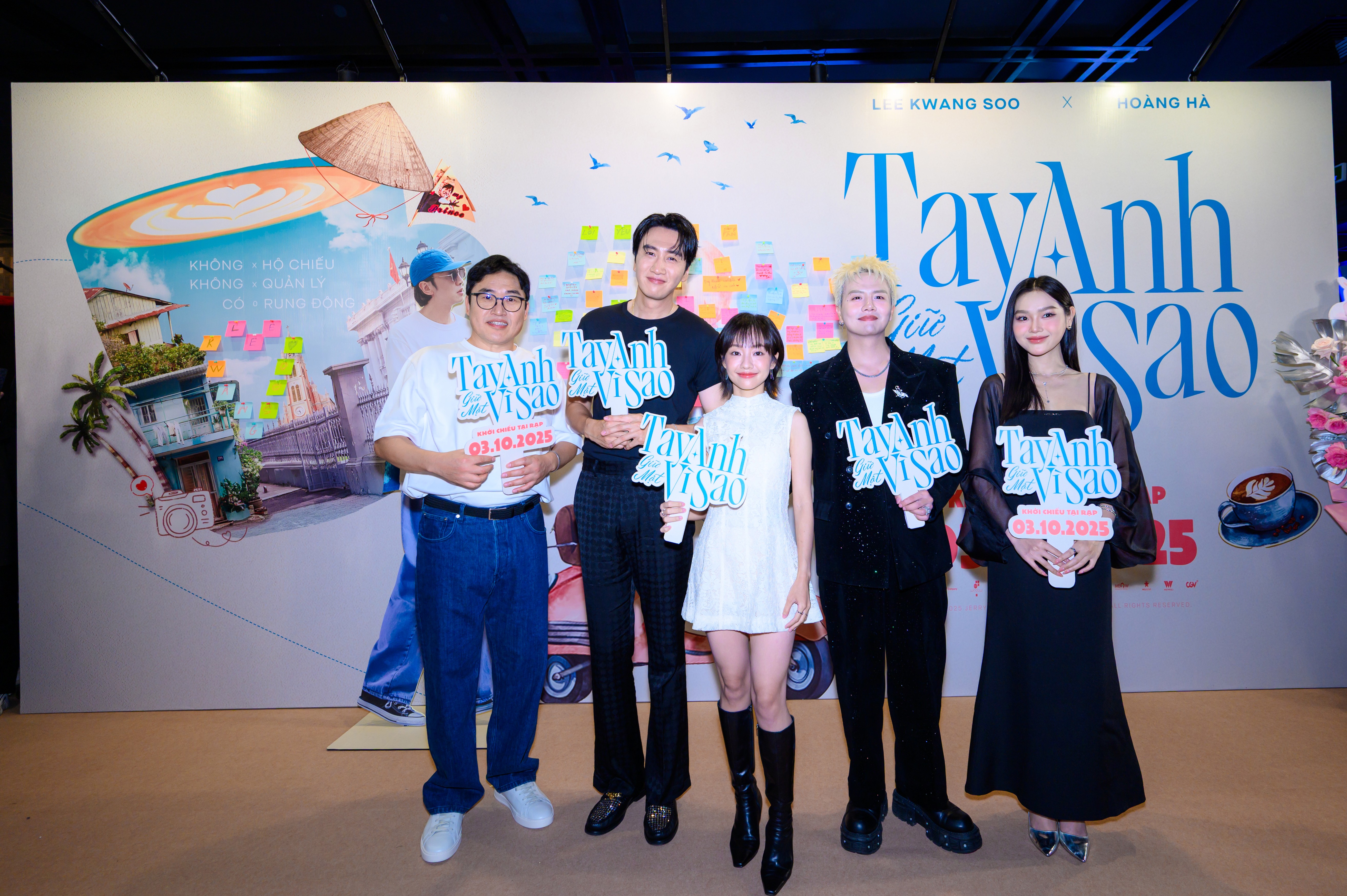 Cặp đôi Việt - Hàn hot nhất màn ảnh rộng 2025: Lee Kwang Soo và Hoàng Hà tương tác ngọt ngào cùng 'chiều cao đũa lệch' gây chú ý