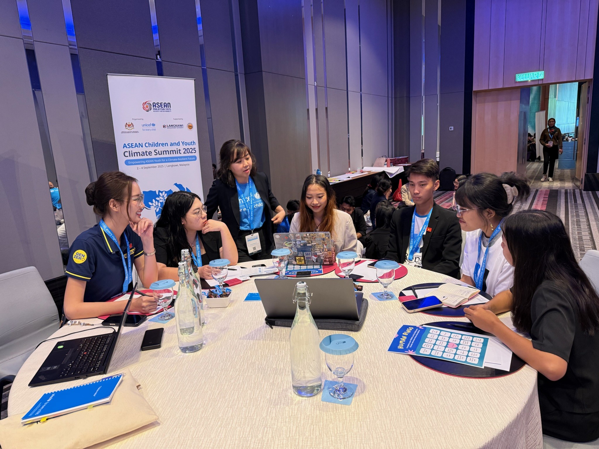 Hoa hậu Bảo Ngọc dự Hội nghị thượng đỉnh Trẻ em và Thanh thiếu niên ASEAN về Biến đổi khí hậu