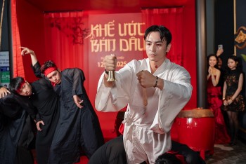 Dàn sao Việt hội ngộ ở thảm đỏ 'Khế ước bán dâu', Lãnh Thanh 'khoe skill' mới sau màn hóa thân thầy trừ tà