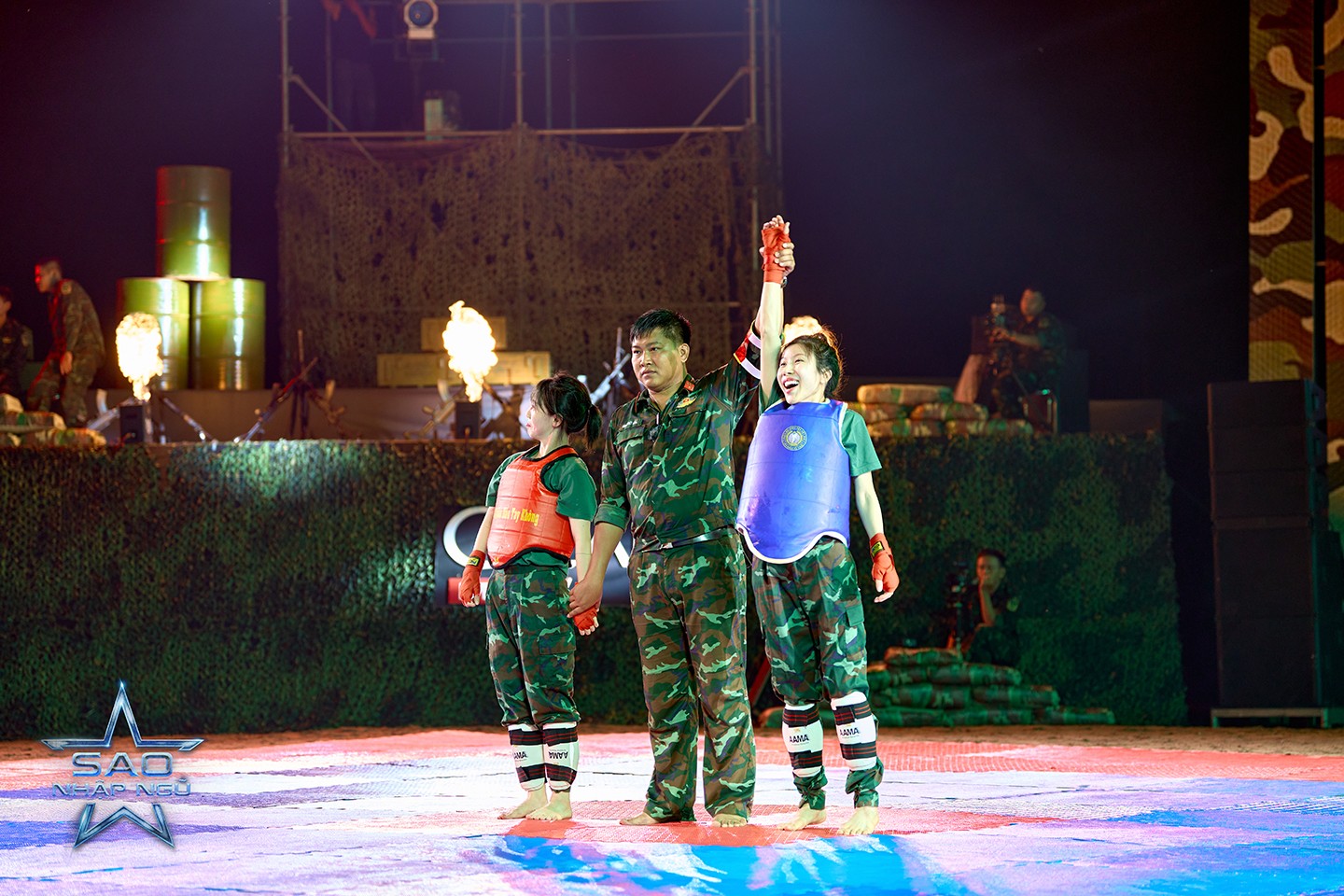 'Sao nhập ngũ 2025': Anh Tú, Trang Pháp vô địch Hội thao Boxing