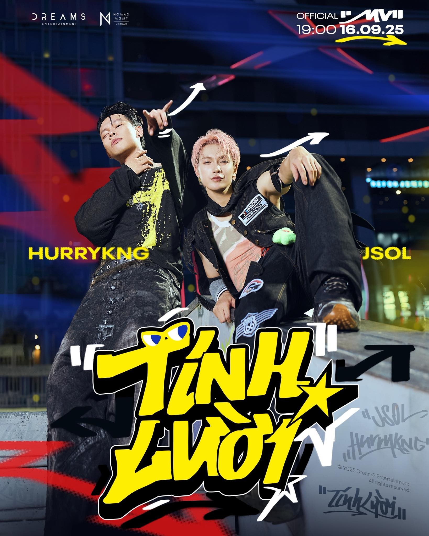 MV 'Tính lười' của Jsol kết hợp cùng Hurrykng và CiiN mới tung poster đã thấy 'đủ wow'