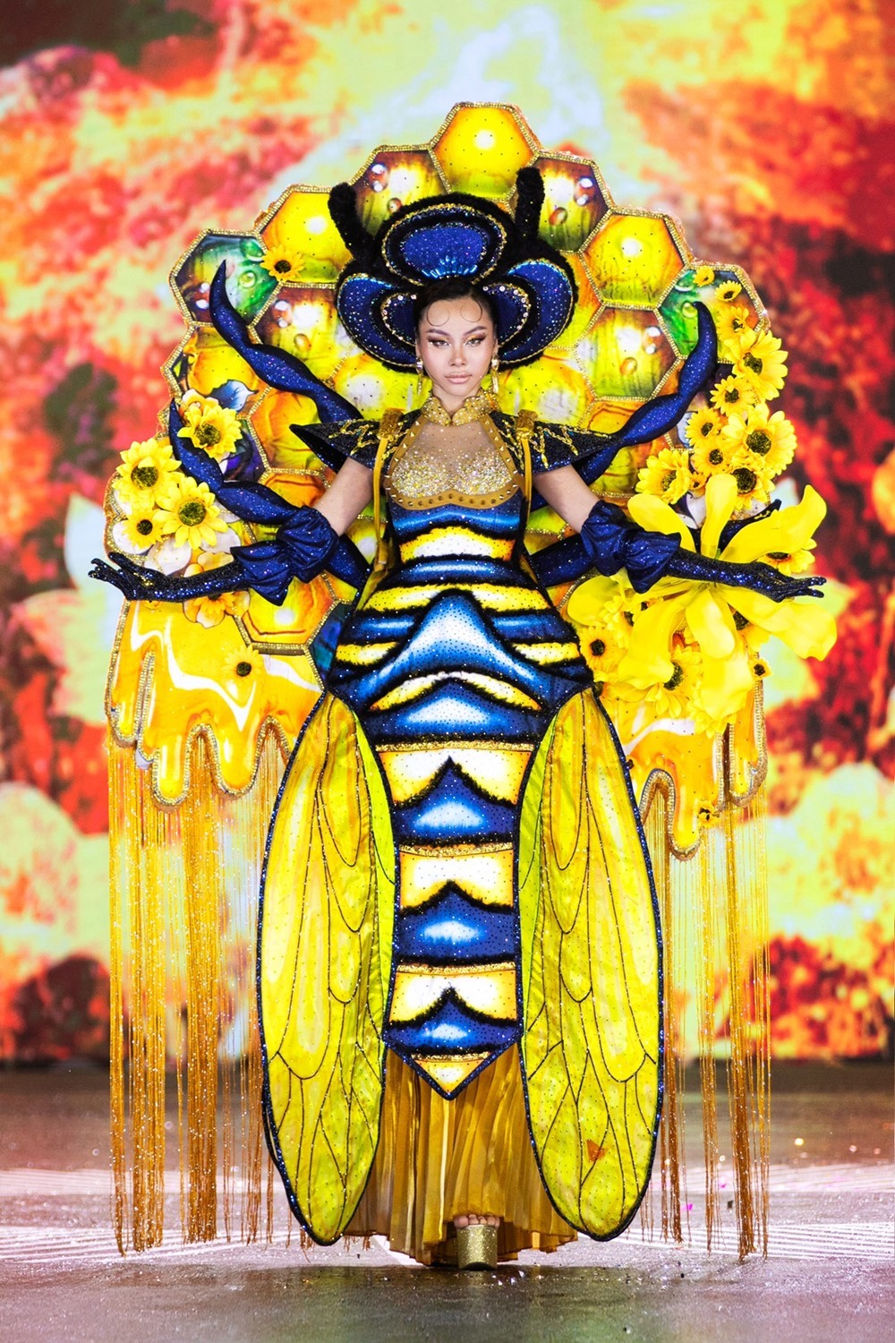 Độc đáo các thiết kế trang phục dân tộc của đội Minh Châu ở 'Miss Grand Vietnam 2025'