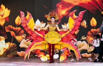 Độc đáo các thiết kế trang phục dân tộc của đội Minh Châu ở 'Miss Grand Vietnam 2025'