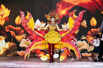 Độc đáo các thiết kế trang phục dân tộc của đội Minh Châu ở 'Miss Grand Vietnam 2025'