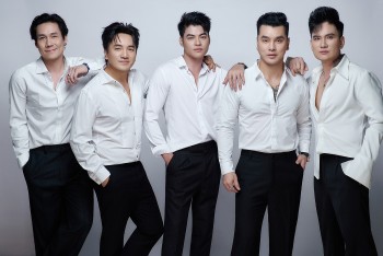 Lần đầu tiên 5 ca sĩ đã thành danh lập nhóm Ngũ Hổ Tướng
