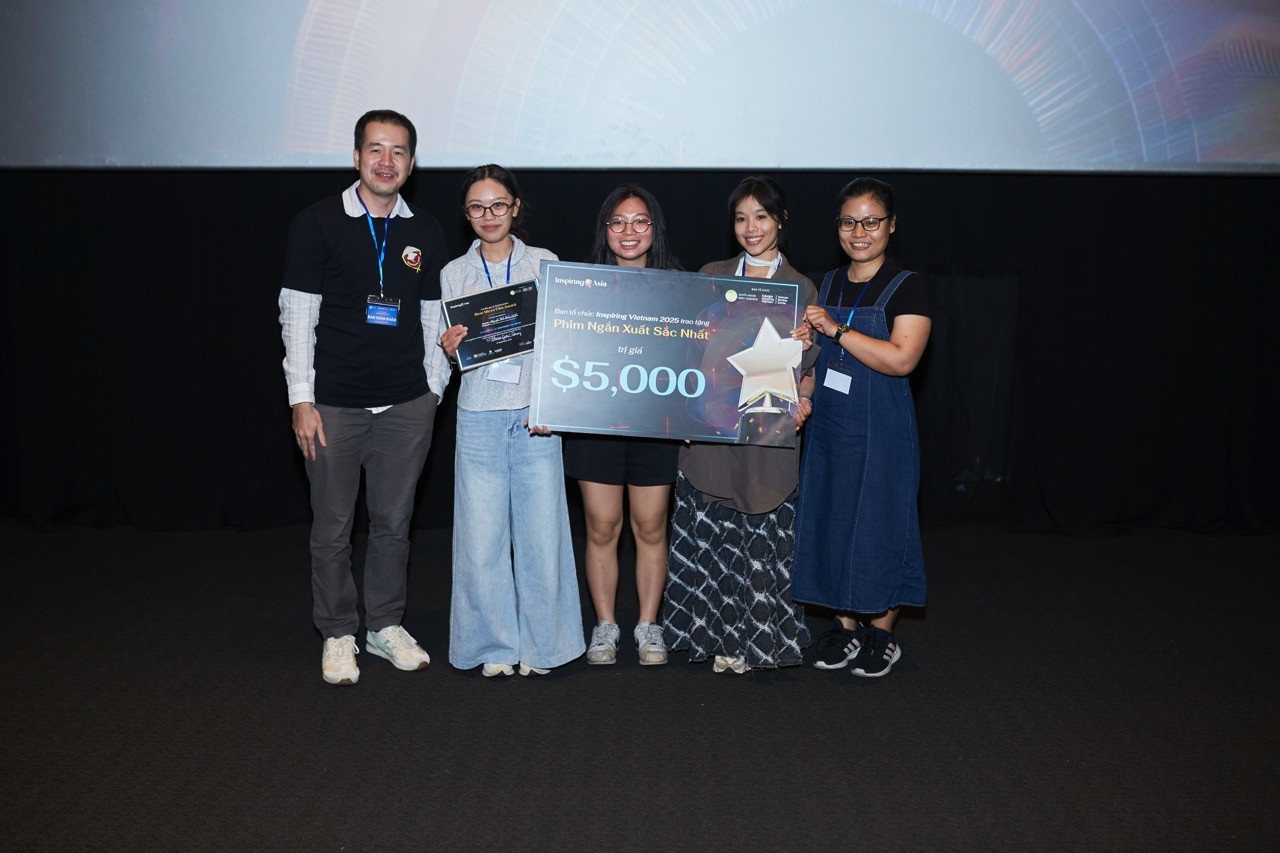 Chiếu phim và Lễ trao giải Inspiring Vietnam 2025: Tôn vinh phim ngắn và dự án điện ảnh trẻ có tác động xã hội