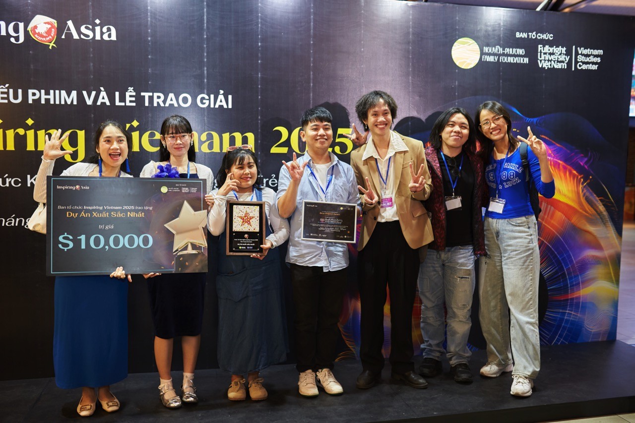 Chiếu phim và Lễ trao giải Inspiring Vietnam 2025: Tôn vinh phim ngắn và dự án điện ảnh trẻ có tác động xã hội