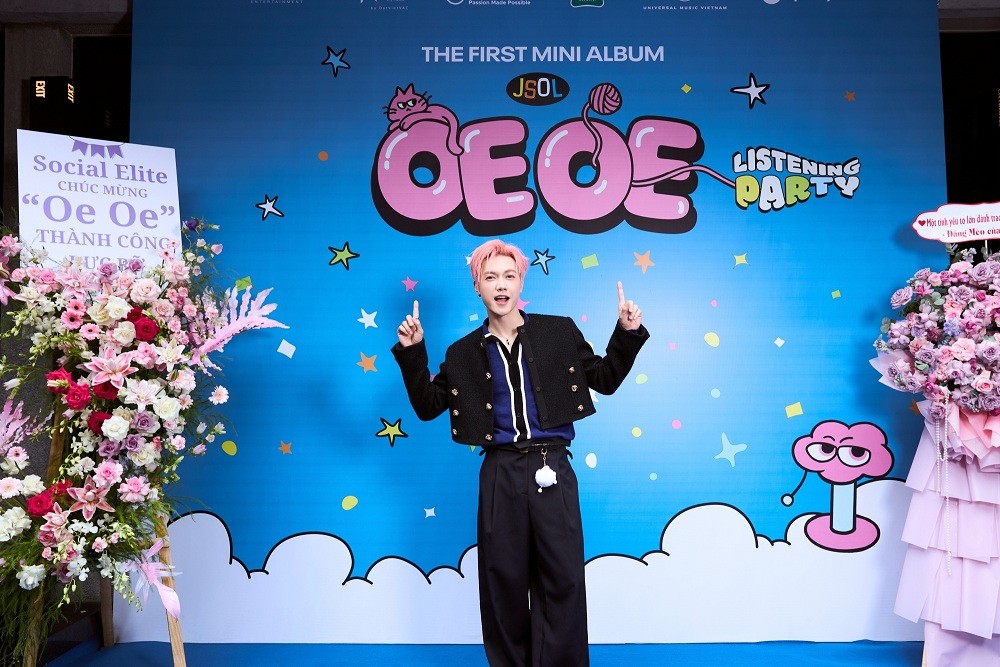 Jsol chính thức ra mắt mini album đầu tay 'OE OE' và MV 'Tính lười' cùng Hurrykng, CiiN