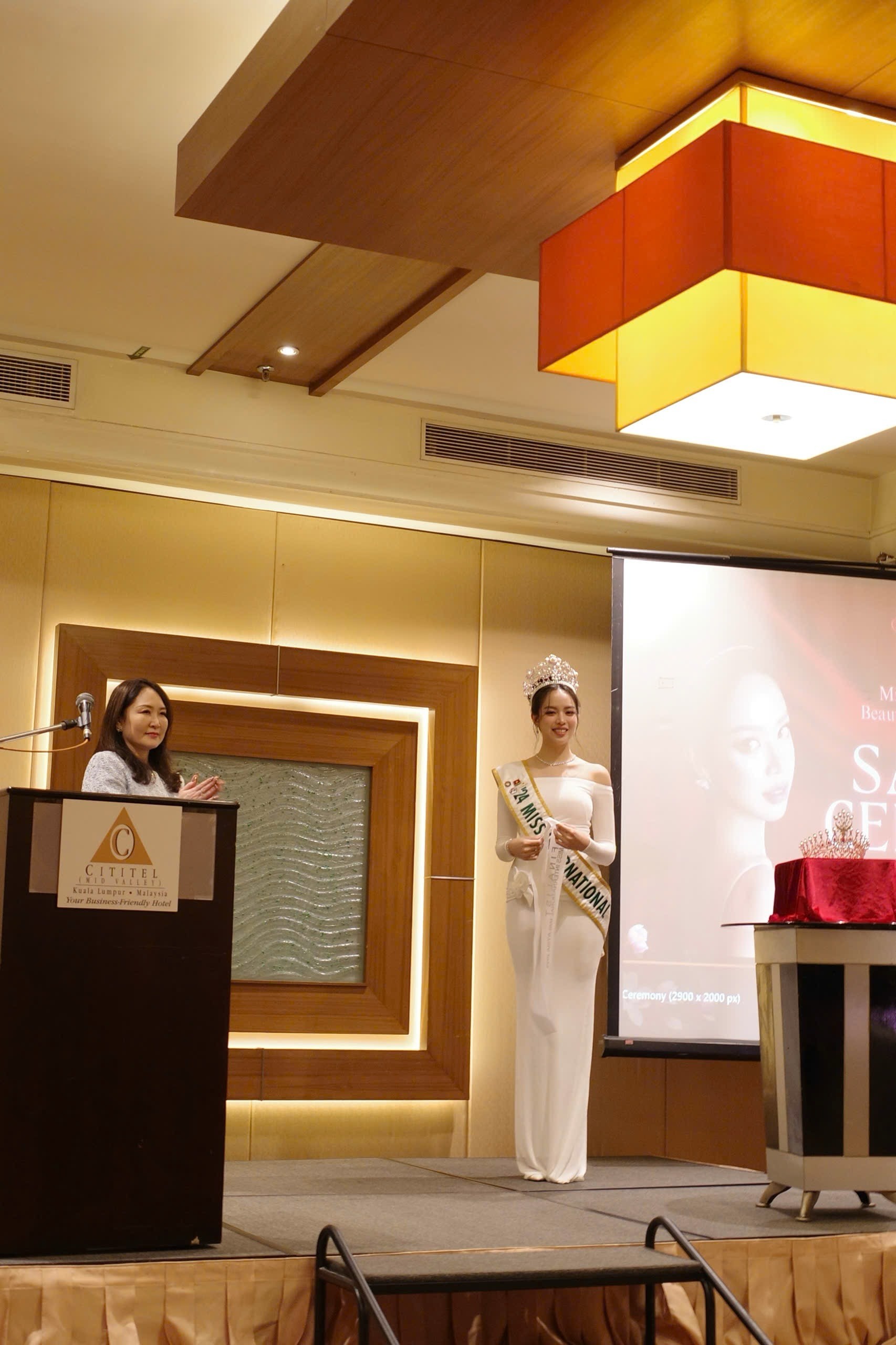 Hoa hậu Thanh Thủy làm giám khảo 'Miss International Malaysia 2025'