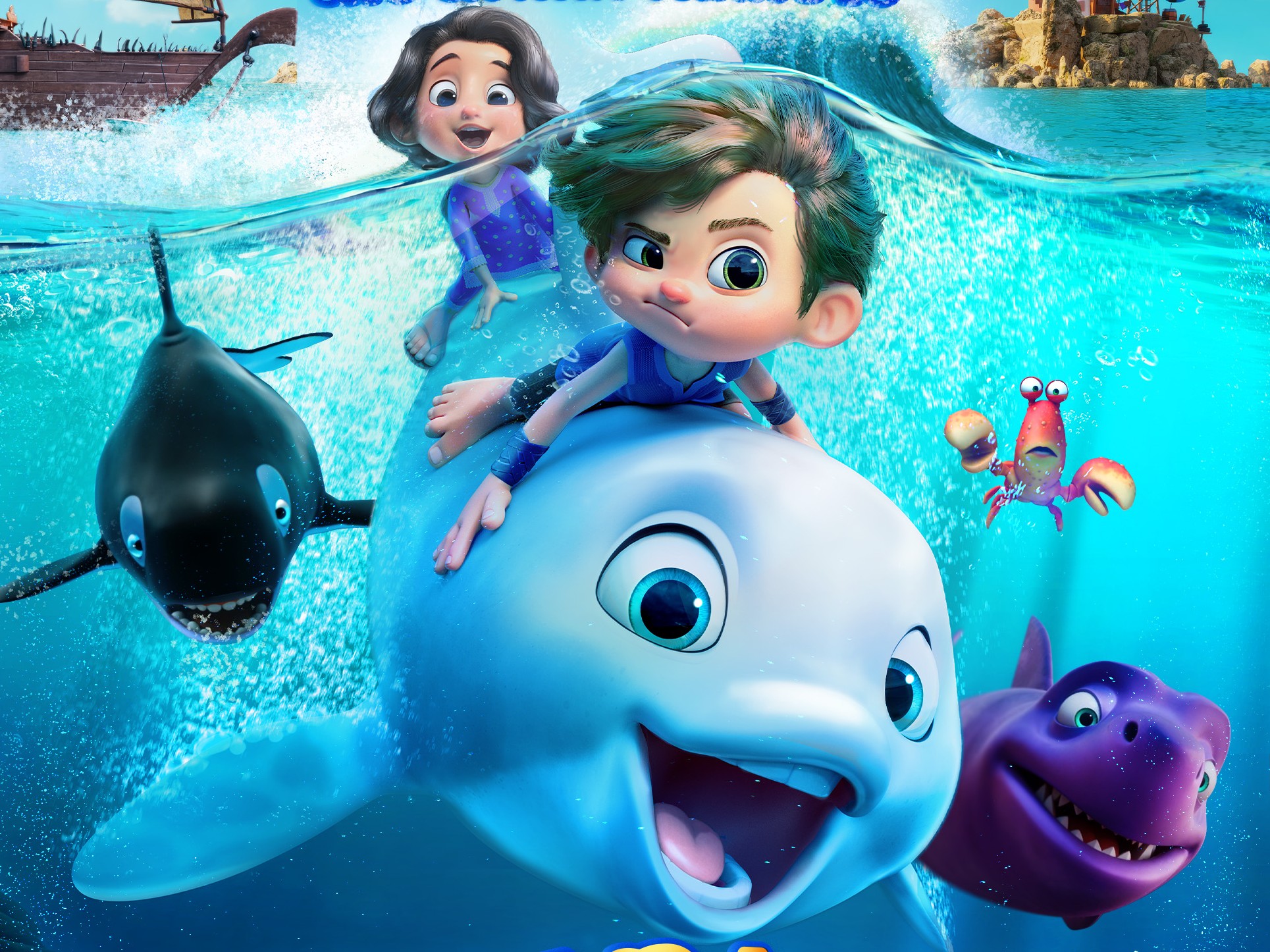 'Cậu bé Cá Heo 2' tung trailer: Hé lộ bí mật thân phận và bản đồ phiêu lưu 7 đại dương náo nhiệt nhất tháng 10