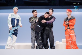 Ngô Kiến Huy chào sân 'Anh trai 'Say Hi', tất cả các Anh trai đồng loạt say Wow!