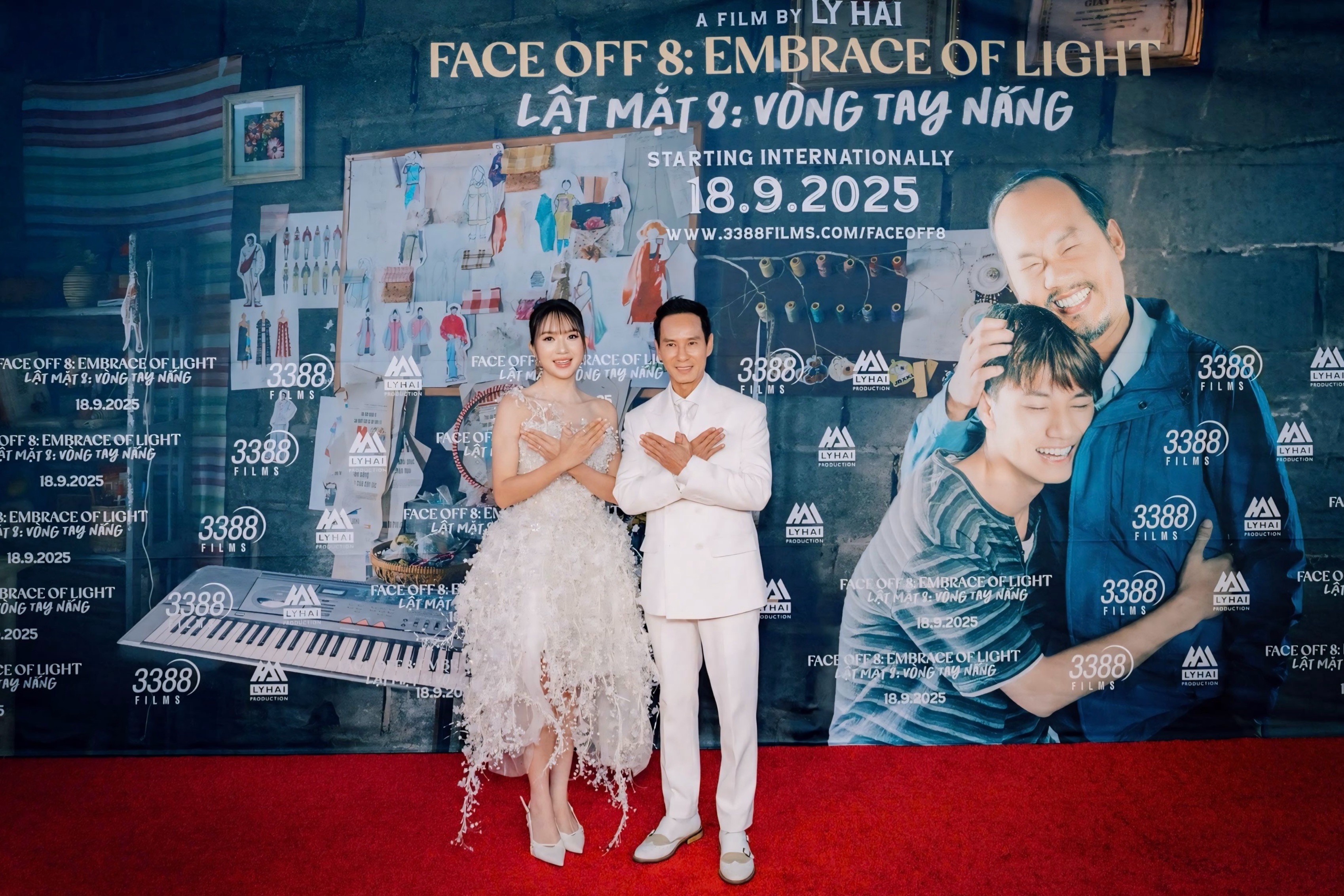 Lý Hải - Minh Hà khiến khán giả quốc tế 'khóc đỏ mắt' khi xem 'Lật mặt 8' ở Mỹ