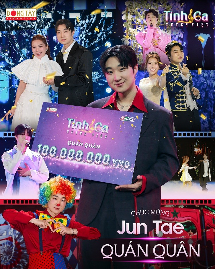 JunTae – Oppa xứ kim chi trở thành Quán quân 'Tình ca xuyên Việt'