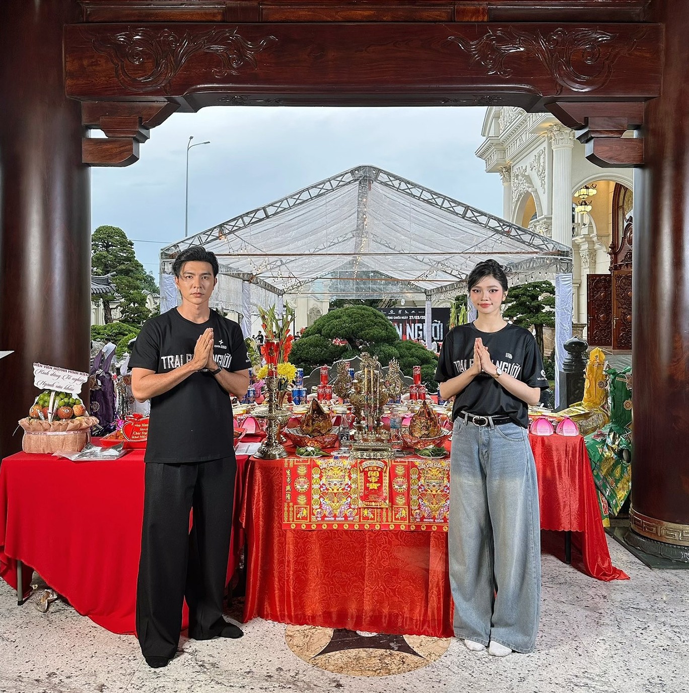 Steven Nguyễn và Á hậu Minh Kiên